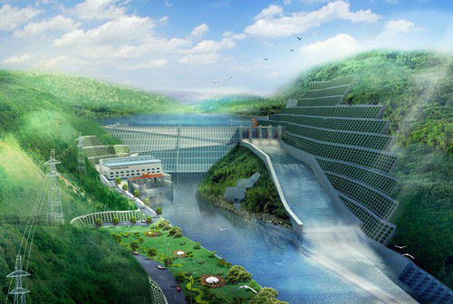 古浪老挝南塔河1号水电站项目